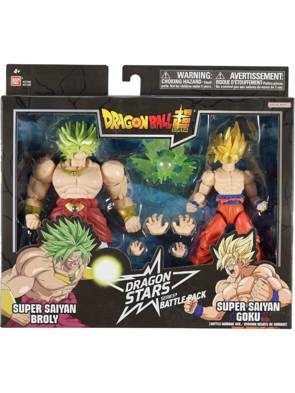 Super Saiyan Goku vs Broly Battle Pack Action Figures - Dragon Ball Super